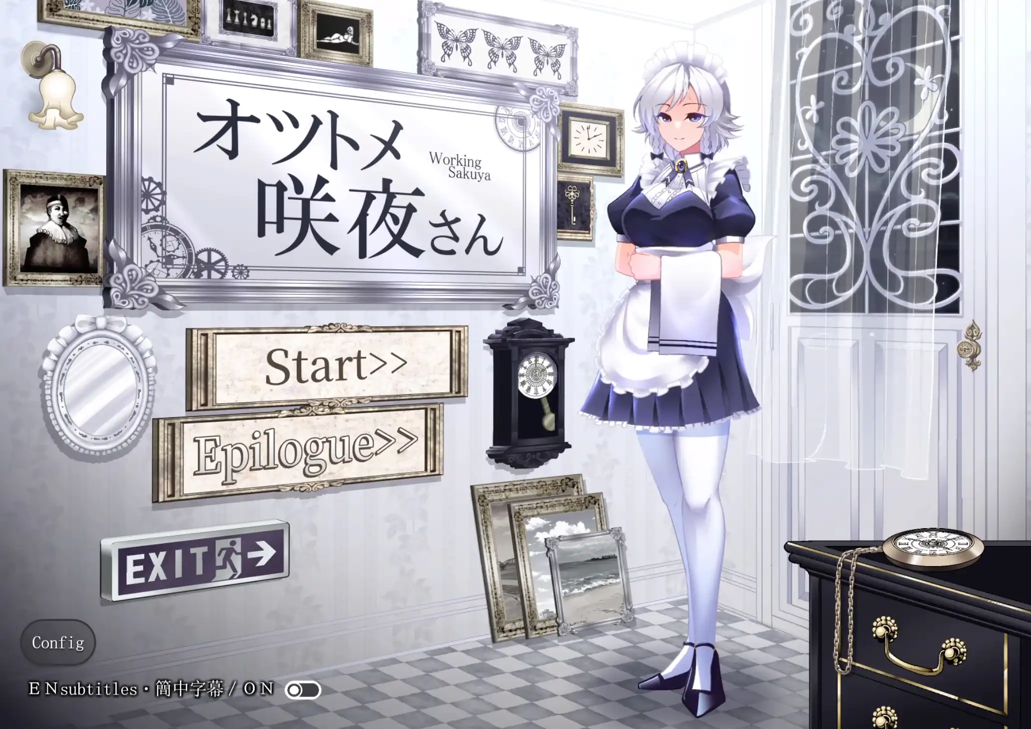 【爆款SLG/中文/丝滑动态】敬业女仆咲夜 STEAM官方中文版[新官中]【电脑/1.6G】