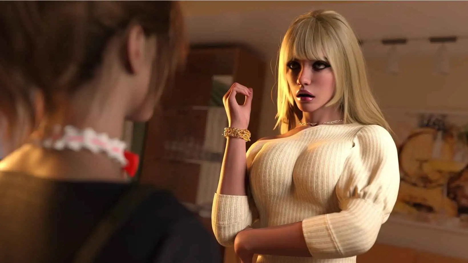 【欧美SLG/汉化/动态】总统的女儿Ep.1 AI版【PC+安卓/1.37G/更新】The President’s Daughter [Ep.1]