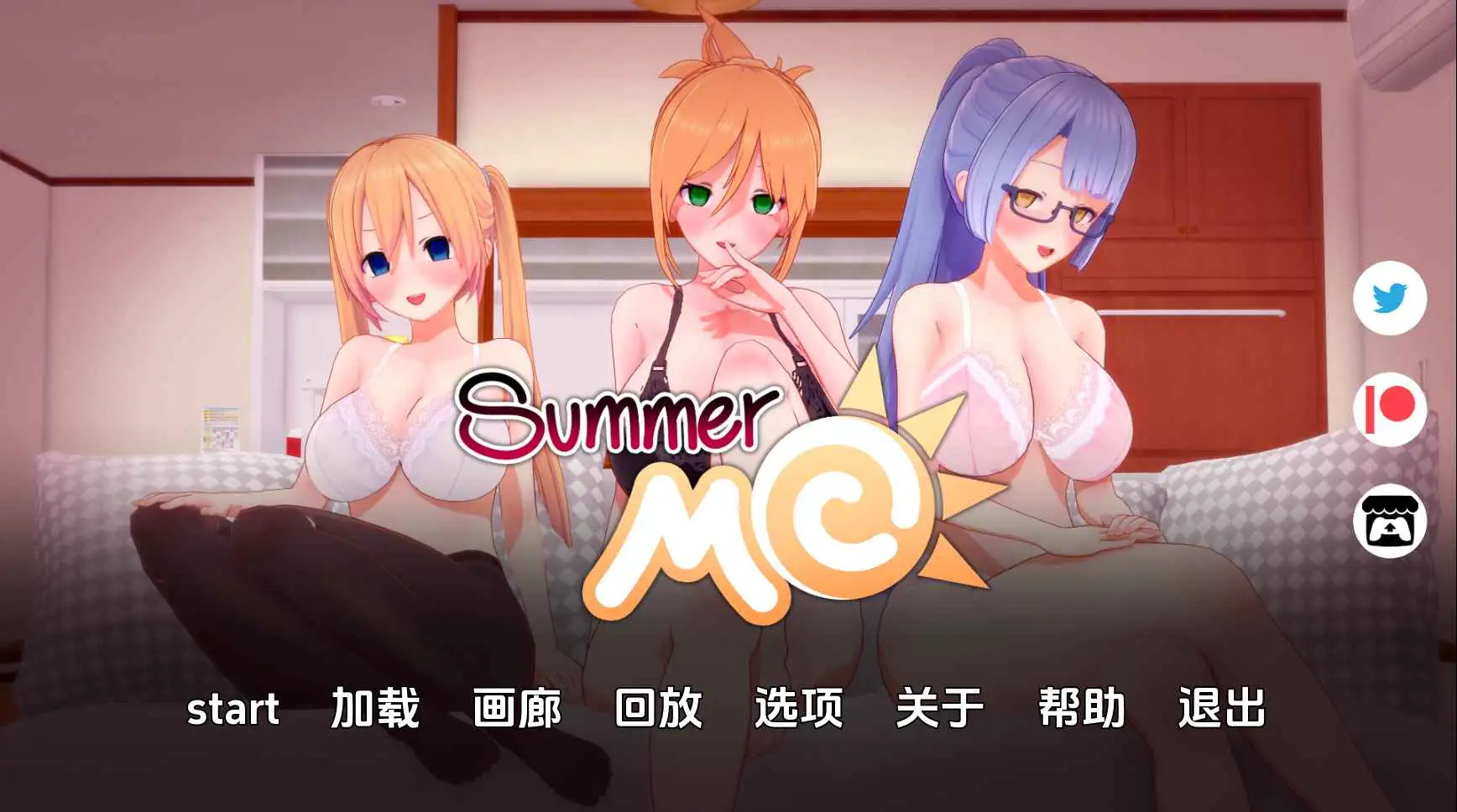 【欧美SLG/汉化/沙盒】神奇的催眠书v0.16 AI版【PC+安卓/1.87G/更新】Summer MC: That Time I Found a Magic Hypno Book [v0.16]